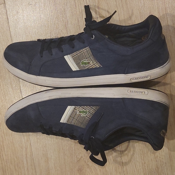 LACOSTE LEATHER SPEAKERS - Picture 1 of 11